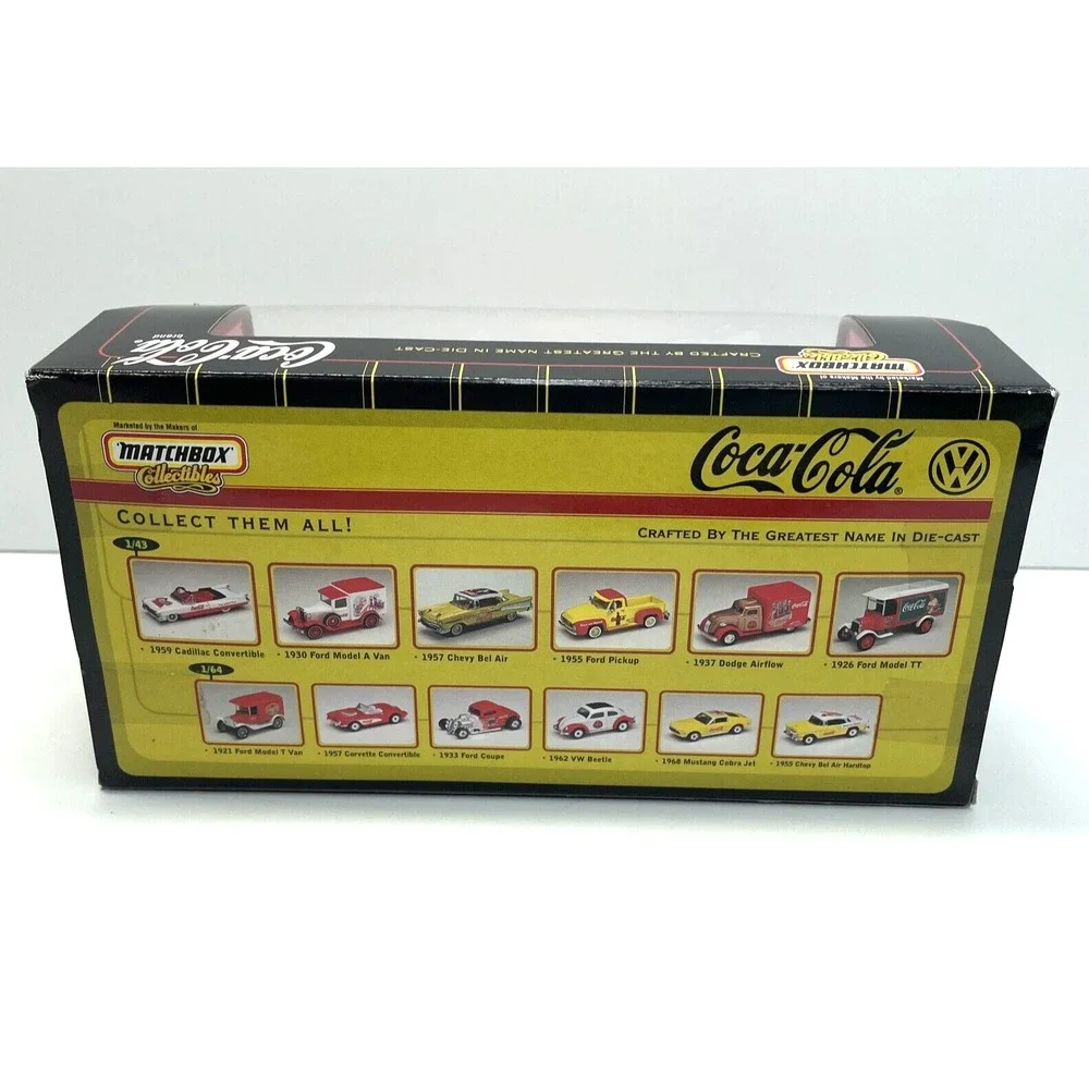 Matchbox Collectibles Coca Cola VW Volkswagen Beetle Bug 2 Car Set 1/64 Target